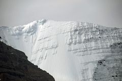 25 Mount Robson North Face Close Up From Helicopter Just Before Landing At Robson Pass